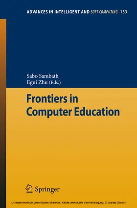 Sambath / Zhu | Frontiers in Computer Education | E-Book | sack.de