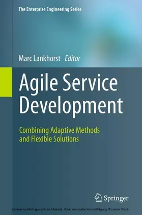 Lankhorst |  Agile Service Development | eBook | Sack Fachmedien