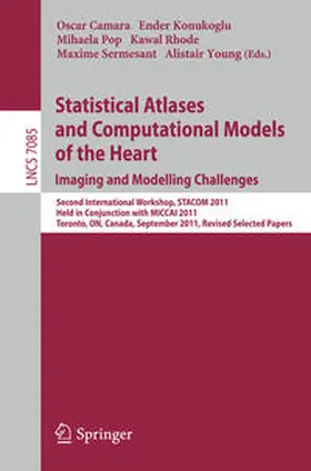 Camara / Konukoglu / Pop |  Statistical Atlases and Computational Models of the Heart: Imaging and Modelling Challenges | eBook | Sack Fachmedien