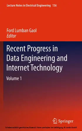 Gaol | Recent Progress in Data Engineering and Internet Technology | E-Book | sack.de
