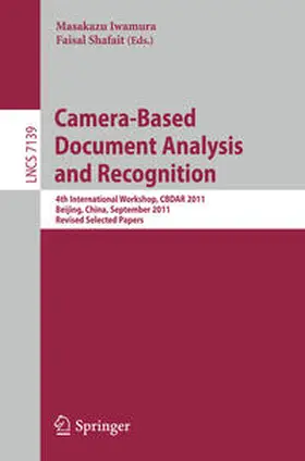Iwamura / Shafait | Camera-Based Document Analysis and Recognition | E-Book | sack.de