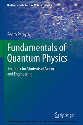 Pereyra |  Fundamentals of Quantum Physics | eBook | Sack Fachmedien