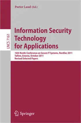 Laud |  Information Security Technology for Applications | eBook | Sack Fachmedien