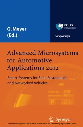 Meyer | Advanced Microsystems for Automotive Applications 2012 | E-Book | sack.de