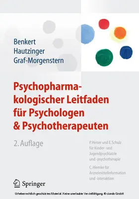 Benkert / Hautzinger / Graf-Morgenstern |  Psychopharmakologischer Leitfaden für Psychologen und Psychotherapeuten | eBook | Sack Fachmedien