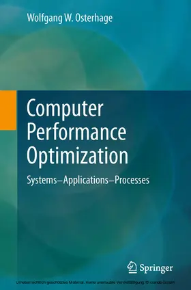 Osterhage | Computer Performance Optimization | E-Book | sack.de