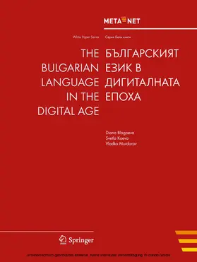 Rehm / Uszkoreit | The Bulgarian Language in the Digital Age | E-Book | sack.de