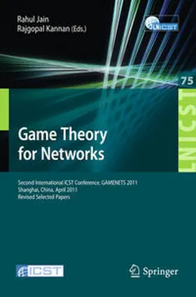 JAIN / Kannan | Game Theory for Networks | E-Book | sack.de