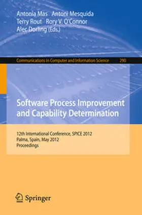 Mas / Mesquida / Rout |  Software Process Improvement and Capability Determination | eBook | Sack Fachmedien