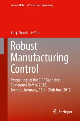 Windt |  Robust Manufacturing Control | eBook | Sack Fachmedien