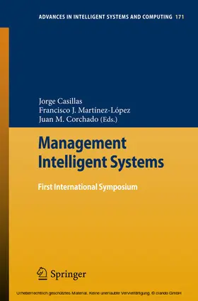 Casillas / Martínez-López / Corchado Rodríguez |  Management Intelligent Systems | eBook | Sack Fachmedien
