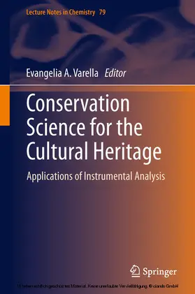 Varella | Conservation Science for the Cultural Heritage | E-Book | sack.de