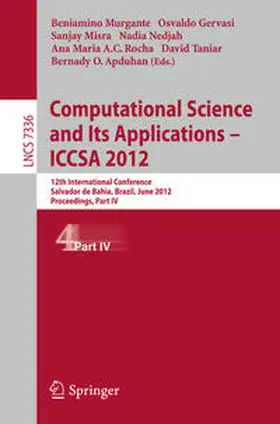 Murgante / Gervasi / Misra | Computational Science and Its Applications -- ICCSA 2012 | E-Book | sack.de