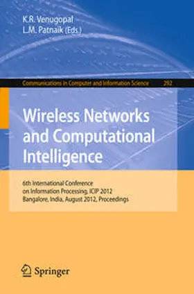 Venugopal / Patnaik |  Wireless Networks and Computational Intelligence | eBook | Sack Fachmedien