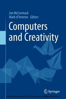McCormack / d’Inverno |  Computers and Creativity | eBook | Sack Fachmedien