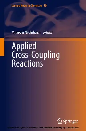 Nishihara |  Applied Cross-Coupling Reactions | eBook | Sack Fachmedien