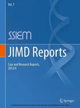 Zschocke / Gibson / Brown | JIMD Reports - Case and Research Reports, 2012/4 | E-Book | sack.de