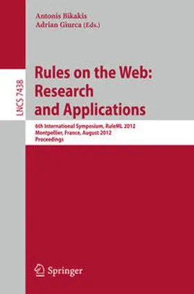 Bikakis / Giurca |  Rules on the Web: Research and Applications | eBook | Sack Fachmedien
