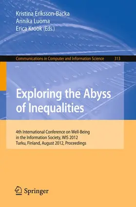 Eriksson-Backa / Krook / Luoma |  Exploring the Abyss of Inequalities | Buch |  Sack Fachmedien