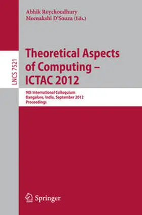 Roychoudhury / D´Souza | Theoretical Aspects of Computing - ICTAC 2012 | E-Book | sack.de
