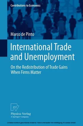 de Pinto |  International Trade and Unemployment | eBook | Sack Fachmedien
