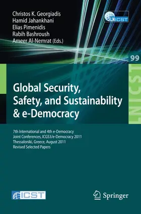 Jahankhani / Georgiadis / Pimenidis |  Global Security, Safety, and Sustainability | Buch |  Sack Fachmedien