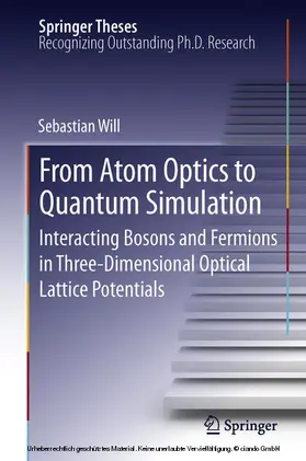 Will | From Atom Optics to Quantum Simulation | E-Book | sack.de