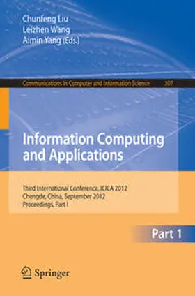 Liu / Wang / Yang | Information Computing and Applications | E-Book | sack.de
