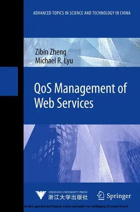 Zheng / Lyu |  QoS Management of Web Services | eBook | Sack Fachmedien