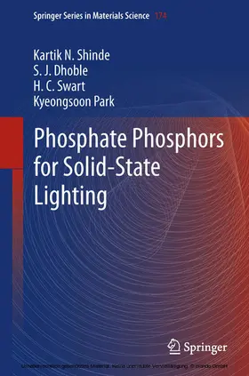 Shinde / Dhoble / Swart | Phosphate Phosphors for Solid-State Lighting | E-Book | sack.de