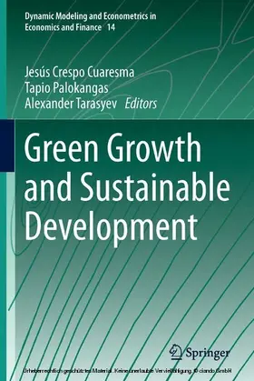 Crespo Cuaresma / Palokangas / Tarasyev | Green Growth and Sustainable Development | E-Book | sack.de