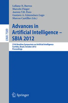 Barros / Finger / Pozo |  Advances in Artificial Intelligence - SBIA 2012 | eBook | Sack Fachmedien