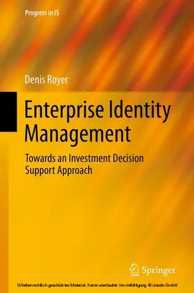 Royer |  Enterprise Identity Management | eBook | Sack Fachmedien