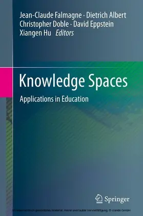Falmagne / Albert / Doble |  Knowledge Spaces | eBook | Sack Fachmedien