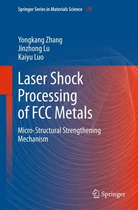 Zhang / Luo / Lu |  Laser Shock Processing of FCC Metals | Buch |  Sack Fachmedien