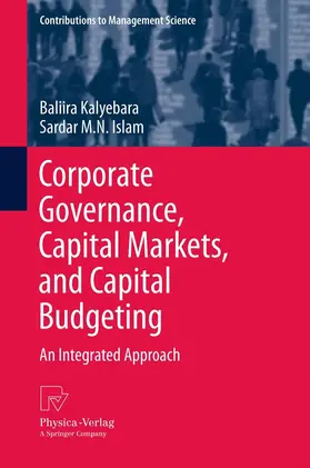 Kalyebara / Islam |  Corporate Governance, Capital Markets, and Capital Budgeting | eBook | Sack Fachmedien