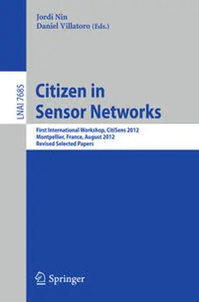 Nin / Villatoro | Citizen in Sensor Networks | E-Book | sack.de