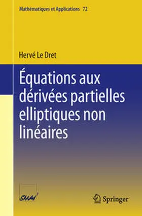 Le Dret |  Équations aux dérivées partielles elliptiques non linéaires | eBook | Sack Fachmedien