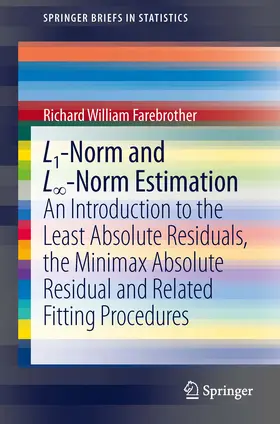 Farebrother | L1-Norm and L8-Norm Estimation | E-Book | www2.sack.de