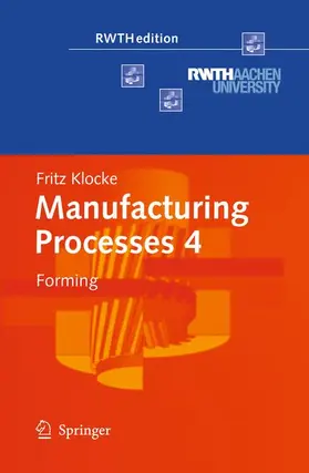 Klocke |  Manufacturing Processes 4 | Buch |  Sack Fachmedien