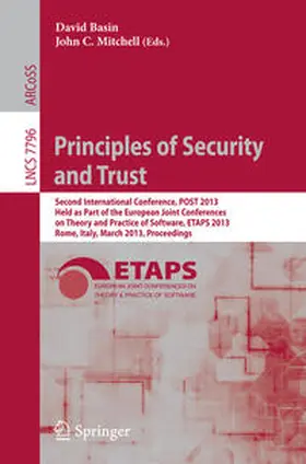 Basin / Mitchell |  Principles of Security and Trust | eBook | Sack Fachmedien