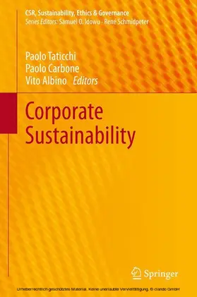 Taticchi / Carbone / Albino | Corporate Sustainability | E-Book | sack.de