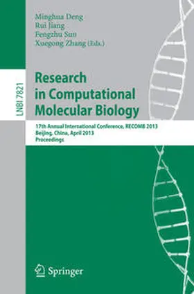 Deng / Jiang / Sun |  Research in Computational Molecular Biology | eBook | Sack Fachmedien