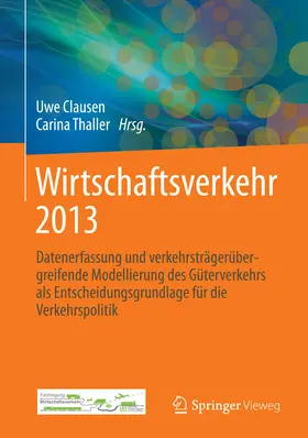 Clausen / Thaller |  Wirtschaftsverkehr 2013 | eBook | Sack Fachmedien