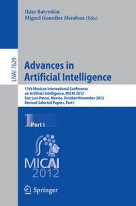 Batyrshin / González Mendoza |  Advances in Artificial Intelligence | eBook | Sack Fachmedien
