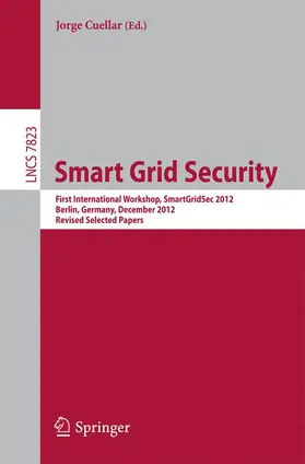 Cuellar |  Smart Grid Security | Buch |  Sack Fachmedien