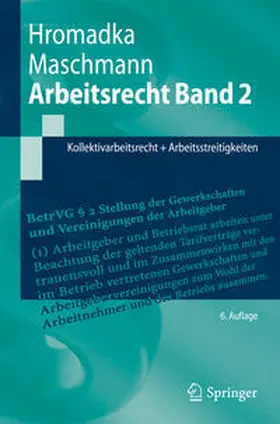 Hromadka / Maschmann |  Arbeitsrecht Band 2 | eBook | Sack Fachmedien