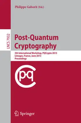 Gaborit | Post-Quantum Cryptography | E-Book | sack.de