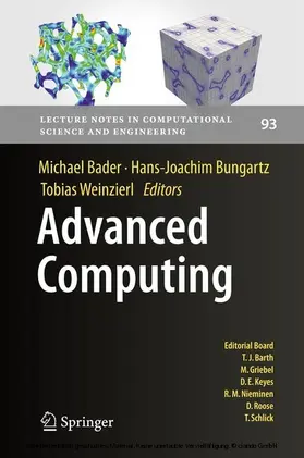Bader / Bungartz / Weinzierl | Advanced Computing | E-Book | sack.de