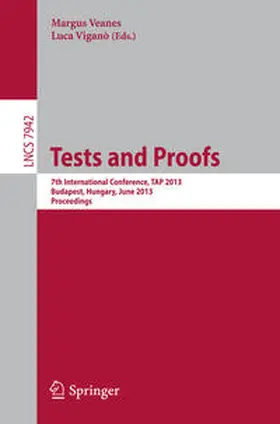 Veanes / Vigano |  Tests and Proofs | eBook | Sack Fachmedien